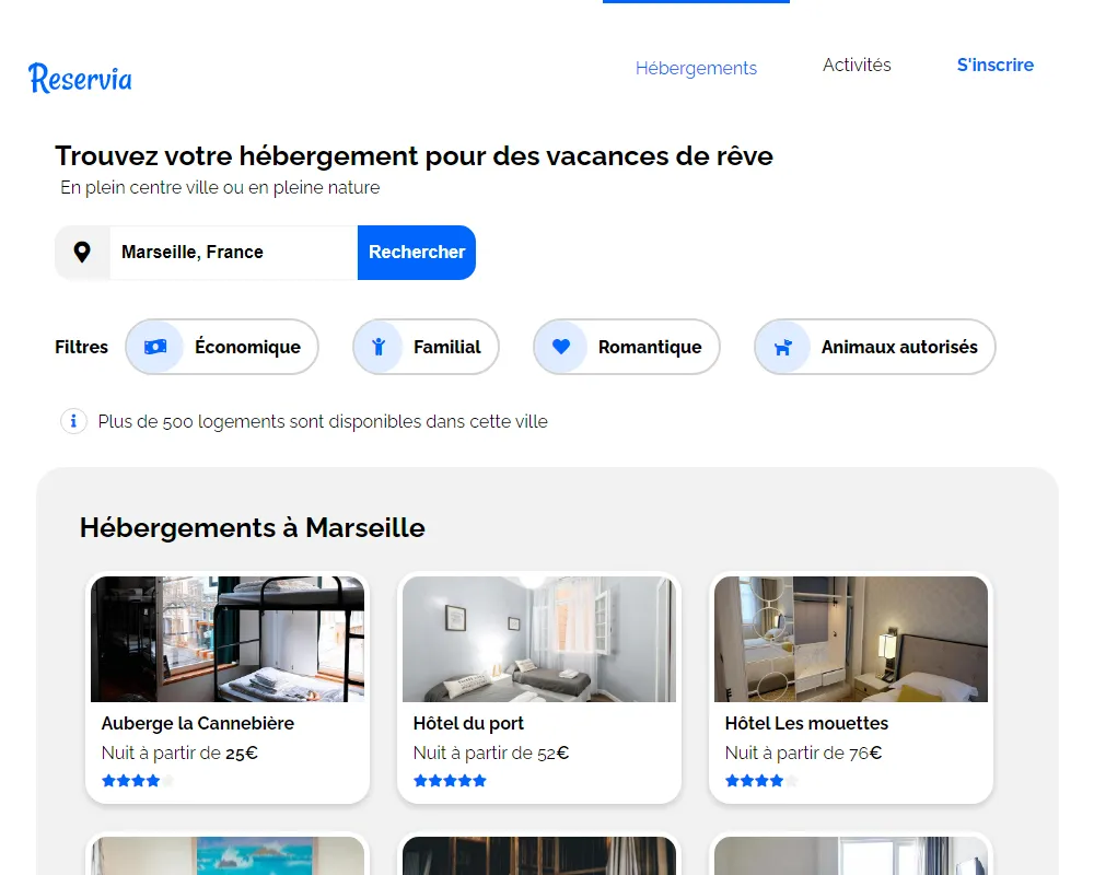 Projet 2 de la formation Développeur web d'OpenClassrooms
